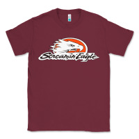 Burgundy the screamin eagle Classic Tee - artisFamous