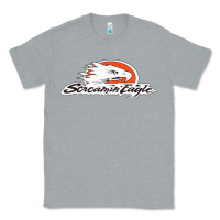 Heather Grey the screamin eagle Classic Tee - artisFamous