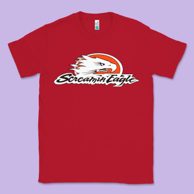 The Screamin Eagle Classic Tee Designed By Artisfamous
