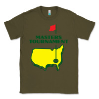 Army Green Master Tournament GOLF Classic Tee - artisFamous