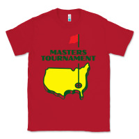 Red Master Tournament GOLF Classic Tee - artisFamous
