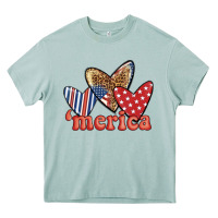 Arona merica 4th of july hearts Heavy Core Tee - BundleAndBundleShop