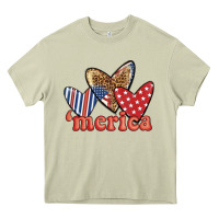 Mossy merica 4th of july hearts Heavy Core Tee - BundleAndBundleShop