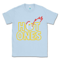 Dusty Blue hot ones Classic Tee - artisFamous
