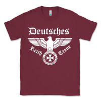 Burgundy deutsches reich Classic Tee - artisFamous