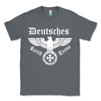 Charcoal Heather deutsches reich Classic Tee - artisFamous