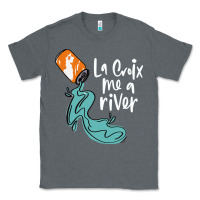 Charcoal Heather la croix drink Classic Tee - artisFamous