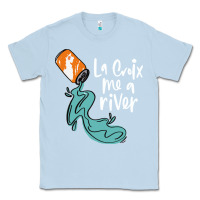 Dusty Blue la croix drink Classic Tee - artisFamous