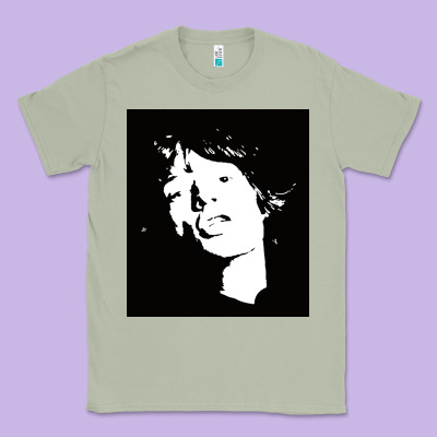 Mick Jag Classic Tee Designed By Artisfamous