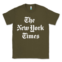 Army Green new york times Classic Tee - artisFamous