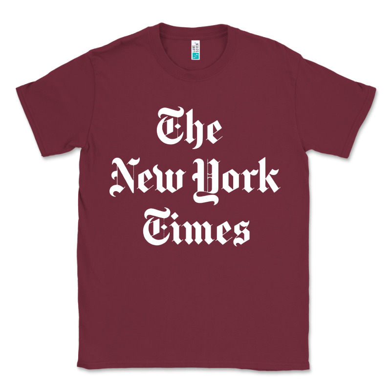 New York Times Classic Tee by artisFamous | Teevron