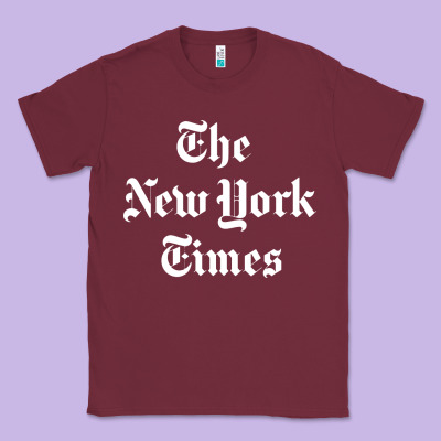 New York Times Classic Tee Designed By Artisfamous