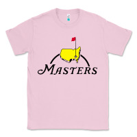 Bubblegum Pink golf masters Classic Tee - artisFamous