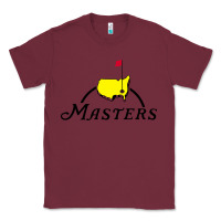 Burgundy golf masters Classic Tee - artisFamous
