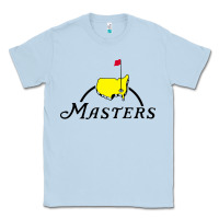 Dusty Blue golf masters Classic Tee - artisFamous