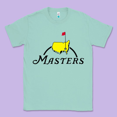 Golf Masters Classic Tee Designed By Artisfamous