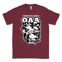Burgundy oceans ate alaska Classic Tee - artisFamous