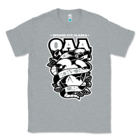 Heather Grey oceans ate alaska Classic Tee - artisFamous