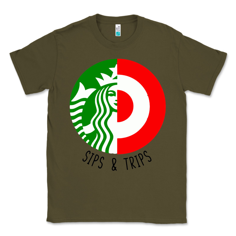 Sips And  Trips Classic Tee by artisFamous | Teevron
