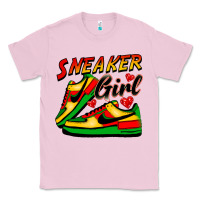 Bubblegum Pink sneaker girl Classic Tee - FaDigitalArtStudio