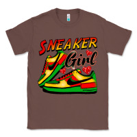 Chestnut sneaker girl Classic Tee - FaDigitalArtStudio
