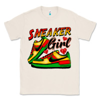 Natural sneaker girl Classic Tee - FaDigitalArtStudio