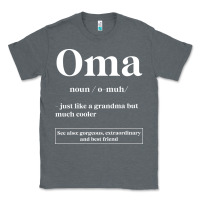 Charcoal Heather Oma Definition - Mother's Day Gift Classic Tee - artisFamous
