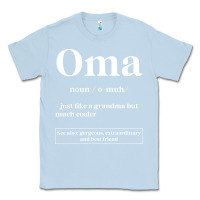 Dusty Blue Oma Definition - Mother's Day Gift Classic Tee - artisFamous