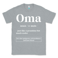 Heather Grey Oma Definition - Mother's Day Gift Classic Tee - artisFamous