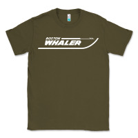 Army Green boston whaler1 t shirt Classic Tee - artisFamous