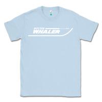 Dusty Blue boston whaler1 t shirt Classic Tee - artisFamous