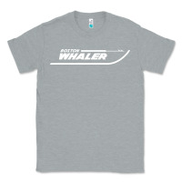 Heather Grey boston whaler1 t shirt Classic Tee - artisFamous