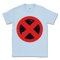 Dusty Blue xmen symbol Classic Tee - artisFamous