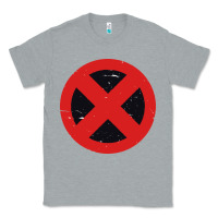 Heather Grey xmen symbol Classic Tee - artisFamous