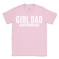 Bubblegum Pink Girl Dad Classic Tee - artisFamous