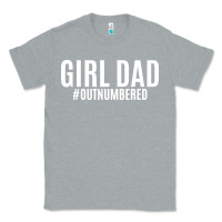 Heather Grey Girl Dad Classic Tee - artisFamous