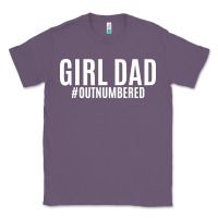 Lavender Girl Dad Classic Tee - artisFamous