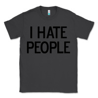 Smoke i hate people Classic Tee - artisFamous