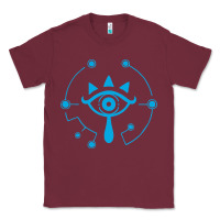 Burgundy zel.da br.ea.th of the w.i.l.d she.i.k.ah eye lo. t shirt Classic Tee - artisFamous