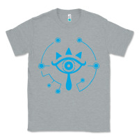 Heather Grey zel.da br.ea.th of the w.i.l.d she.i.k.ah eye lo. t shirt Classic Tee - artisFamous