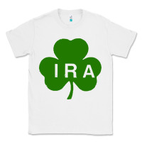 White ira irish lucky shamrock st patrick's day Classic Tee - artisFamous