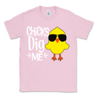Bubblegum Pink kids chick dig me Classic Tee - artisFamous