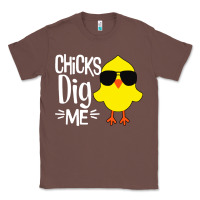 Chestnut kids chick dig me Classic Tee - artisFamous