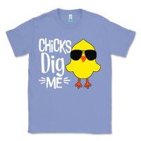 Colony Blue kids chick dig me Classic Tee - artisFamous
