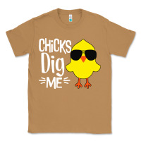 Toasted Coconut kids chick dig me Classic Tee - artisFamous