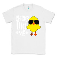 White kids chick dig me Classic Tee - artisFamous