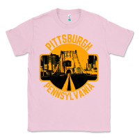 Bubblegum Pink pittsburgh pennsylvania Classic Tee - artisFamous