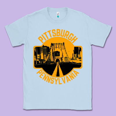 Pittsburgh Pennsylvania Classic Tee Designed By Artisfamous