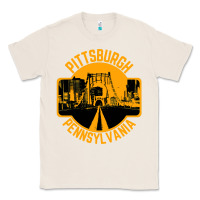 Natural pittsburgh pennsylvania Classic Tee - artisFamous