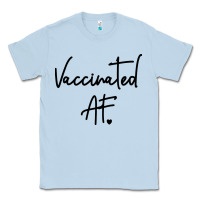 Dusty Blue pro vaccination Classic Tee - artisFamous